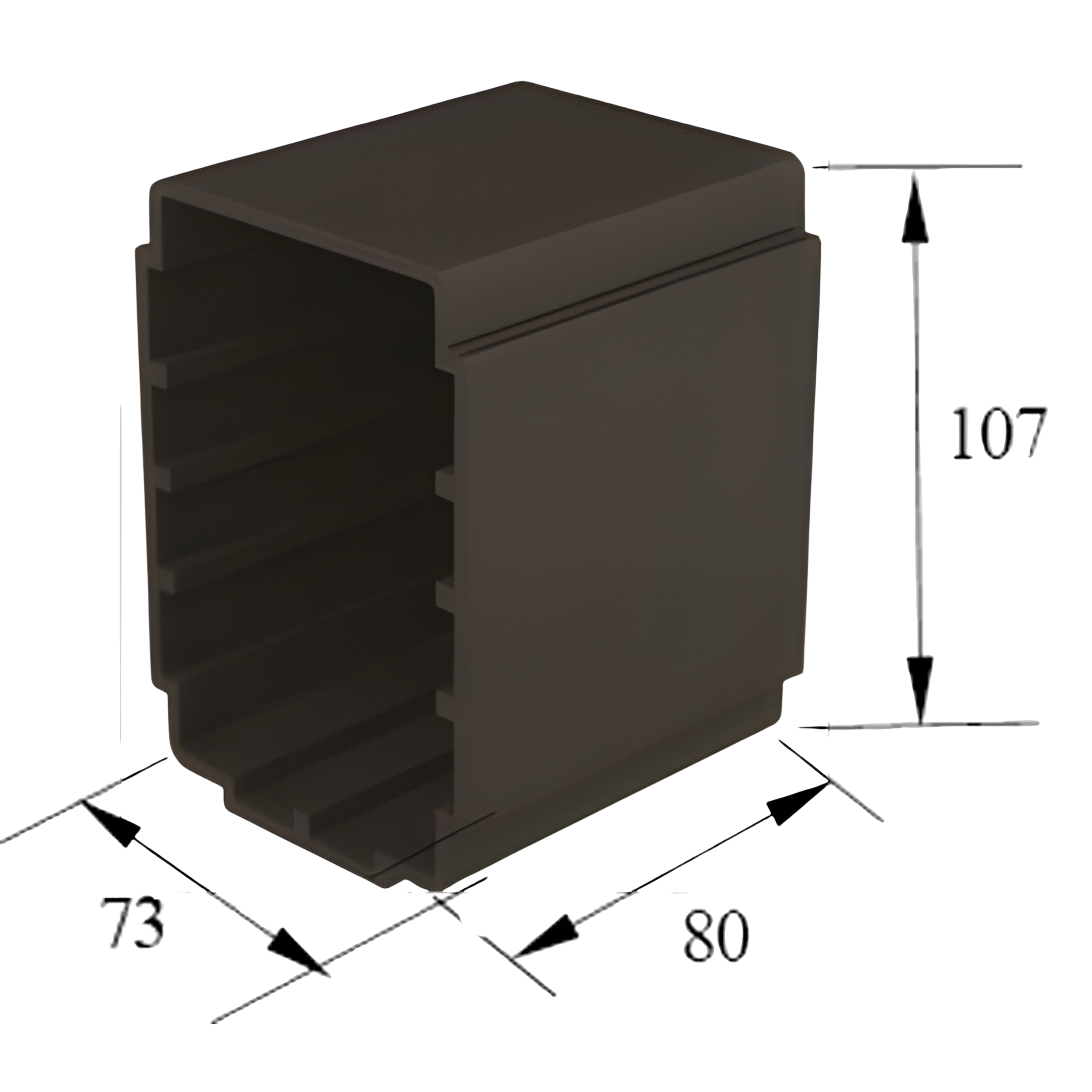 95DM end cap